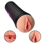 3D Realistic Pussy Male Masturbator – Soft Reusable Pleasure Sleeve