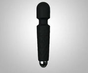 USB Rechargeable Multi Speed G-Spot Magic Wand Vibrator – Waterproof Silicone Personal Massager